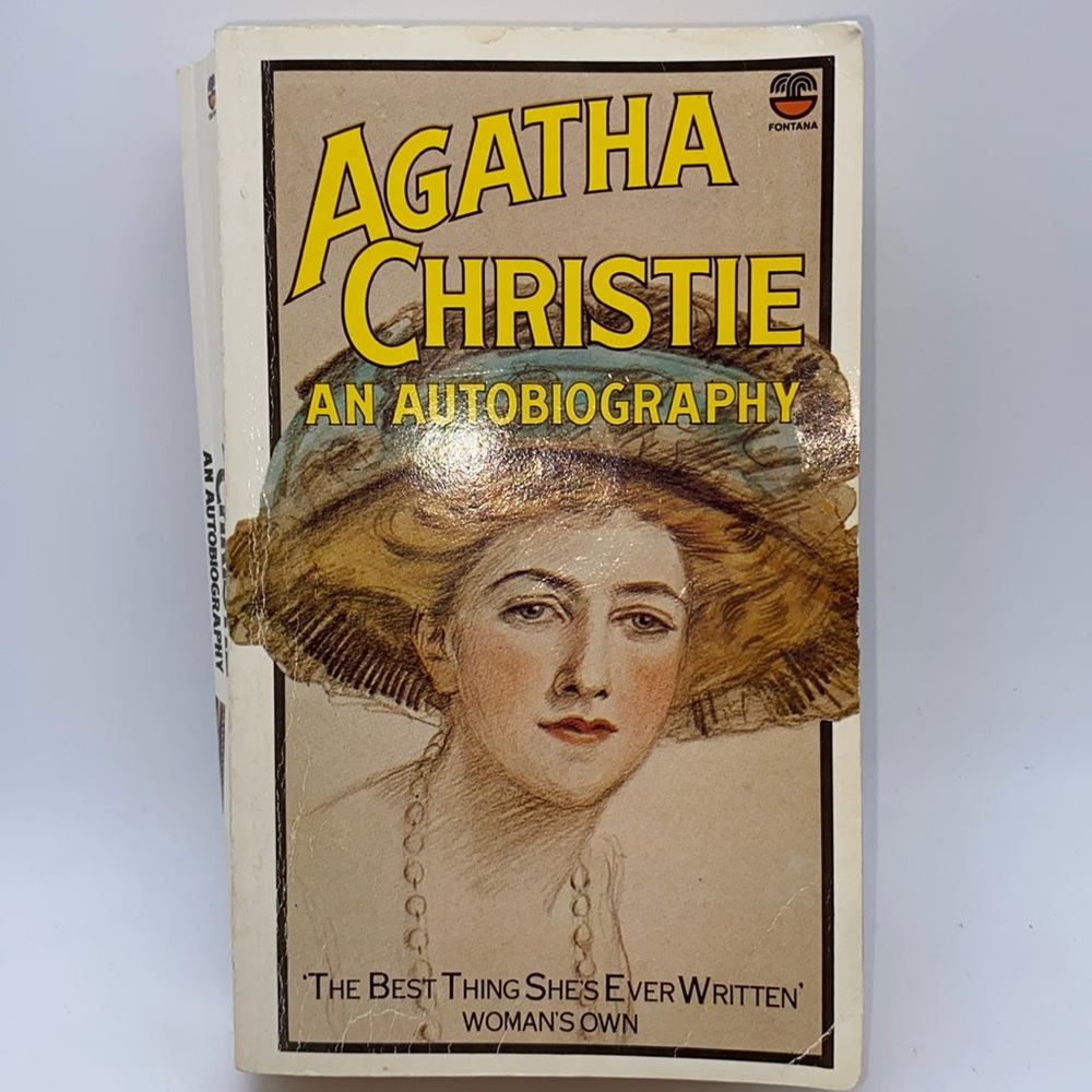 Agatha Christie An Autobiography Softcover Book Fontana